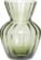 På billedet ser du variationen Vase, m/riller, Su fra brandet Hübsch i en størrelse Ø: 9 cm. H: 12 cm. i farven Grøn