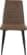 På billedet ser du variationen Spisebordsstol, Ella fra brandet Preform i en størrelse H: 89 cm. B: 46 cm. L: 46 cm. i farven Brun/Sort