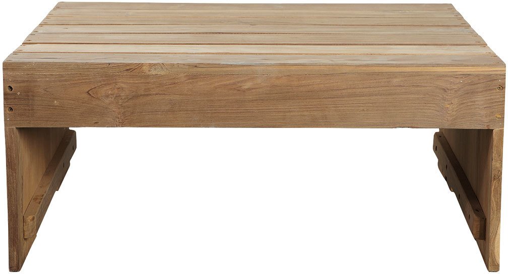 Se Bord, Woodie by House Doctor (H: 35 cm. B: 82 cm. L: 70 cm., Natur) hos Likehome.dk