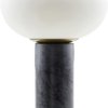 På billedet ser du variationen Opal, Bordlampe fra brandet House Doctor i en størrelse D: 30/20 cm. x H: 45 cm. i farven Blå/Hvid