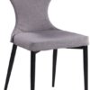 På billedet ser du Spisebordsstol, Freja fra brandet Preform i en størrelse H: 88 cm. B: 45 cm. L: 53,5 cm. i farven Grå/Sort