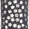 På billedet ser du variationen Fyrfadsstage, Big star fra brandet House Doctor i en størrelse D: 6,5 cm. x H: 9,5 cm. i farven Mørkegrå/Sølv