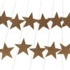 På billedet ser du variationen Guirlande, Stars fra brandet House Doctor i en størrelse L: 5 m. i farven Guld