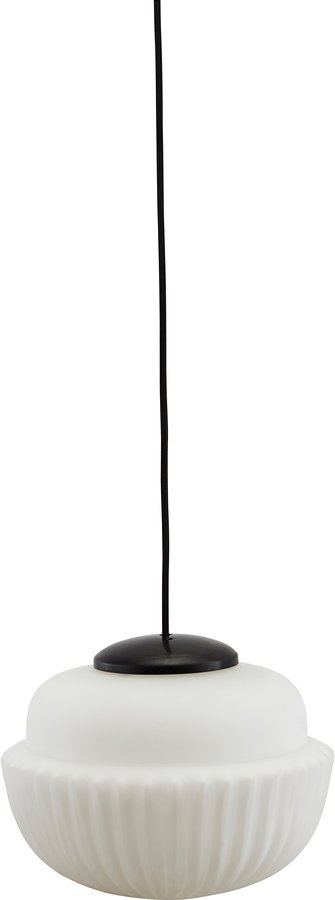 På billedet ser du variationen Hængelampe, Acorn fra brandet House Doctor i en størrelse D: 29 cm. H: 21,5 cm. i farven Hvid