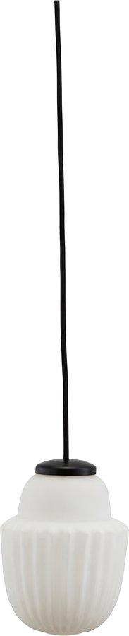 På billedet ser du variationen Hængelampe, Acorn fra brandet House Doctor i en størrelse D: 13,5 cm. H: 18,7 cm. i farven Hvid