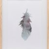 På billedet ser du variationen Illustration m. ramme, Feather fra brandet House Doctor i en størrelse H: 55 cm. B: 39,7 cm. i farven Natur