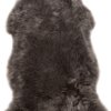 På billedet ser du variationen Lammeskind, Korthåret fra brandet Hübsch i en størrelse B: 94 cm. L: 61 cm. i farven Grå