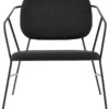 På billedet ser du variationen Lounge stol, Klever fra brandet House Doctor i en størrelse H: 75 cm. B: 70 cm. L: 70 cm. i farven Sort