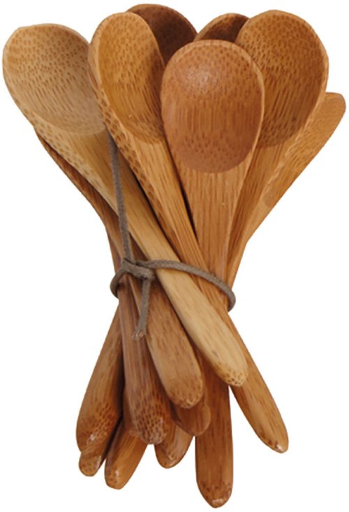 På billedet ser du variationen Bamboo, Ske fra brandet House Doctor i en størrelse L: 9 cm. i farven Natur