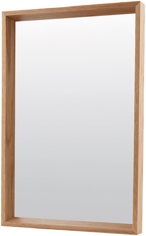 På billedet ser du variationen Oak, Spejl fra brandet House Doctor i en størrelse 40 x 60 cm. i farven Oak