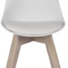 På billedet ser du variationen Spisebordsstol, Mia fra brandet Preform i en størrelse H: 84 cm. B: 47 cm. L: 49 cm. i farven Lys Natur/Hvid