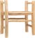 På billedet ser du variationen Spisebordstol, Teaky fra brandet House Doctor i en størrelse H: 66 cm. B: 33 cm. L: 60 cm. i farven Natur