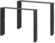 På billedet ser du variationen Stel til plankeborde, Trend base straight fra brandet Preform i en størrelse H: 71 cm. B: 88 cm. L: 8 cm. i farven Sort
