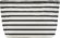 På billedet ser du variationen Toilettaske, Stripes fra brandet House Doctor i en størrelse H: 20 cm. B: 8 cm. L: 32 cm. i farven Sort/Hvid