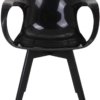 På billedet ser du variationen Spisebordsstol, Tomcat fra brandet Preform i en størrelse H: 81 cm. B: 47 cm. L: 55 cm. i farven Sort