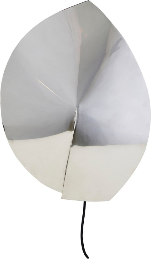 På billedet ser du variationen Væglampe, Leaf fra brandet House Doctor i en størrelse D: 23,8 cm. H: 32 cm. i farven Sølv