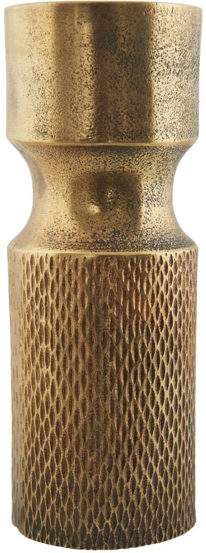 På billedet ser du variationen Cast, Vase fra brandet House Doctor i en størrelse D: 8 cm. x H: 20 cm. i farven Messing