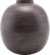 På billedet ser du variationen Vase, Etnik, Round fra brandet House Doctor i en størrelse D: 13 cm. H: 14 cm. i farven Rød