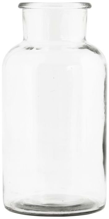 På billedet ser du variationen Jar, Vase fra brandet House Doctor i en størrelse D: 8 cm. x H: 16,5 cm. i farven Klar