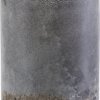 På billedet ser du variationen Vase, Rock fra brandet House Doctor i en størrelse D: 14 cm. H: 30 cm. i farven Mørkegrå