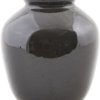 På billedet ser du variationen Shine, Vase fra brandet House Doctor i en størrelse D: 12 cm. x H: 14 cm. i farven Sort