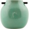 På billedet ser du variationen Woody, Vase fra brandet House Doctor i en størrelse D: 17 cm. x H: 17 cm. i farven Grøn