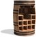 På billedet ser du variationen Vintønde barskab, Rosey-Say Raw fra brandet OBUZI i en størrelse D: 55 cm. H: 80 cm. i farven Natur/Sort