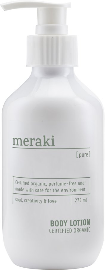 På billedet ser du variationen Body lotion, Pure fra brandet Meraki i en størrelse 275 ML./9.3 FL.OZ i farven Hvid
