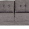 På billedet ser du variationen Lyby, 3 personers sofa fra brandet Nordby i en størrelse H: 83 cm. B: 211 cm. L: 86 cm. i farven Lysegrå