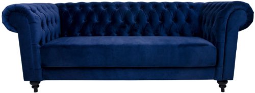 På billedet ser du variationen Vinkel, 3 personers sofa fra brandet Nordby i en størrelse H: 78 cm. B: 203 cm. L: 99 cm. i farven Blå