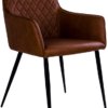 På billedet ser du variationen Krusbjerg, Spisebordsstol fra brandet Nordby i en størrelse H: 87 cm. B: 57 cm. L: 65 cm. i farven Brun