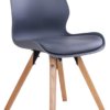 På billedet ser du variationen Kongerslev, Spisebordsstol fra brandet Nordby i en størrelse H: 88 cm. B: 48 cm. L: 52 cm. i farven Grå/Natur