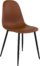 På billedet ser du variationen Havndal, Spisebordsstol fra brandet Nordby i en størrelse H: 88 cm. B: 47 cm. L: 50 cm. i farven Lysebrun/Sort