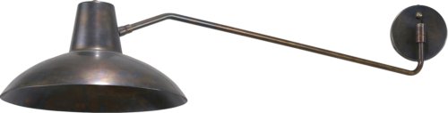 På billedet ser du variationen Væglampe, Desk fra brandet House Doctor i en størrelse Ø: 31 cm. L: 104 cm. i farven Antik Brun