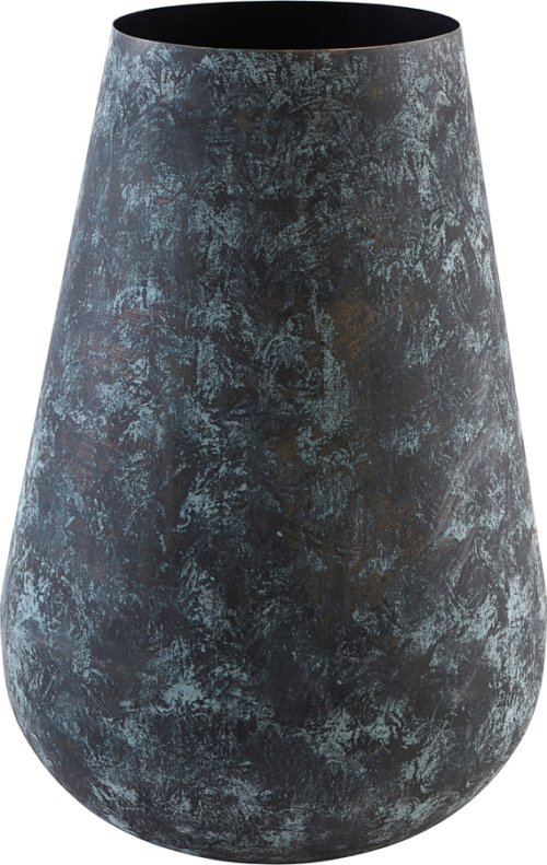 På billedet ser du variationen Vase, Sada fra brandet House Doctor i en størrelse Ø: 33 cm. H: 50 cm. i farven Blå/Grøn