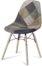 På billedet ser du et stemningsbillede (#5) fra Kingston, Spisebordsstol fra brandet Raymond & Hallmark i en størrelse H: 84 cm. B: 47 cm. L: 56 cm. i farven Blå/Grå
