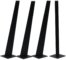 På billedet ser du variationen Frigg, Bordben til plankebord, Bøgetræ fra brandet House of Sander i en størrelse H: 70 cm. B: 4,4 cm. L: 5,7 cm. i farven Sort