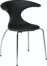På billedet ser du variationen Flair, Spisebordsstol, Stålben, Læder fra brandet DAN-FORM Denmark i en størrelse H: 81 cm. B: 64 cm. i farven Sort/Sølv