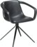 På billedet ser du variationen Jomo, Spisebordsstol, Kunstlæder fra brandet DAN-FORM Denmark i en størrelse H: 78 cm. B: 65 cm. i farven Sort