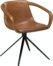 På billedet ser du variationen Jomo, Spisebordsstol, Kunstlæder fra brandet DAN-FORM Denmark i en størrelse H: 78 cm. B: 65 cm. i farven Brun/Sort