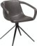 På billedet ser du variationen Jomo, Spisebordsstol, Kunstlæder fra brandet DAN-FORM Denmark i en størrelse H: 78 cm. B: 65 cm. i farven Grå/Sort