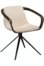På billedet ser du variationen Jomo, Spisebordsstol, Fløjl fra brandet DAN-FORM Denmark i en størrelse H: 78 cm. B: 65 cm. i farven Beige/Sort
