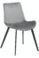 På billedet ser du variationen Hype, Spisebordsstol, Fløjl fra brandet DAN-FORM Denmark i en størrelse H: 80 cm. B: 52 cm. i farven Grå/Sort
