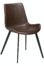 På billedet ser du variationen Hype, Spisebordsstol, Kunstlæder fra brandet DAN-FORM Denmark i en størrelse H: 80 cm. B: 52 cm. i farven Brun/Sort