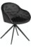 På billedet ser du variationen Cray, Spisebordsstol, Fløjl fra brandet DAN-FORM Denmark i en størrelse H: 83 cm. B: 59 cm. i farven Sort