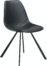 På billedet ser du variationen Pitch, Spisebordsstol, Kunstlæder fra brandet DAN-FORM Denmark i en størrelse H: 81 cm. B: 45 cm. i farven Sort