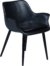 På billedet ser du variationen Combino, Spisebordsstol med armlæn, Kunstlæder fra brandet DAN-FORM Denmark i en størrelse H: 77 cm. B: 64 cm. i farven Sort