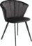 På billedet ser du variationen Merge, Spisebordsstol, Fløjl fra brandet DAN-FORM Denmark i en størrelse H: 78 cm. B: 61 cm. i farven Sort
