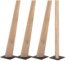 På billedet ser du variationen Frigg, Bordben til plankebord, Egetræ fra brandet House of Sander i en størrelse H: 70 cm. B: 4,4 cm. L: 5,7 cm. i farven Hvid