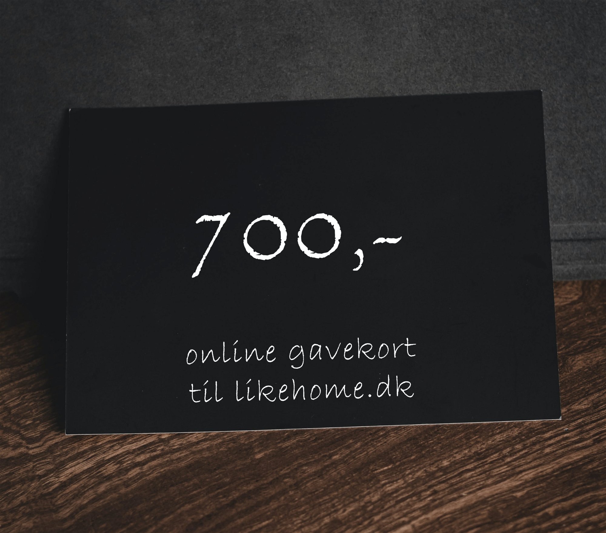 Gavekort til likehome.dk by likehome (kr.700, Hvid)